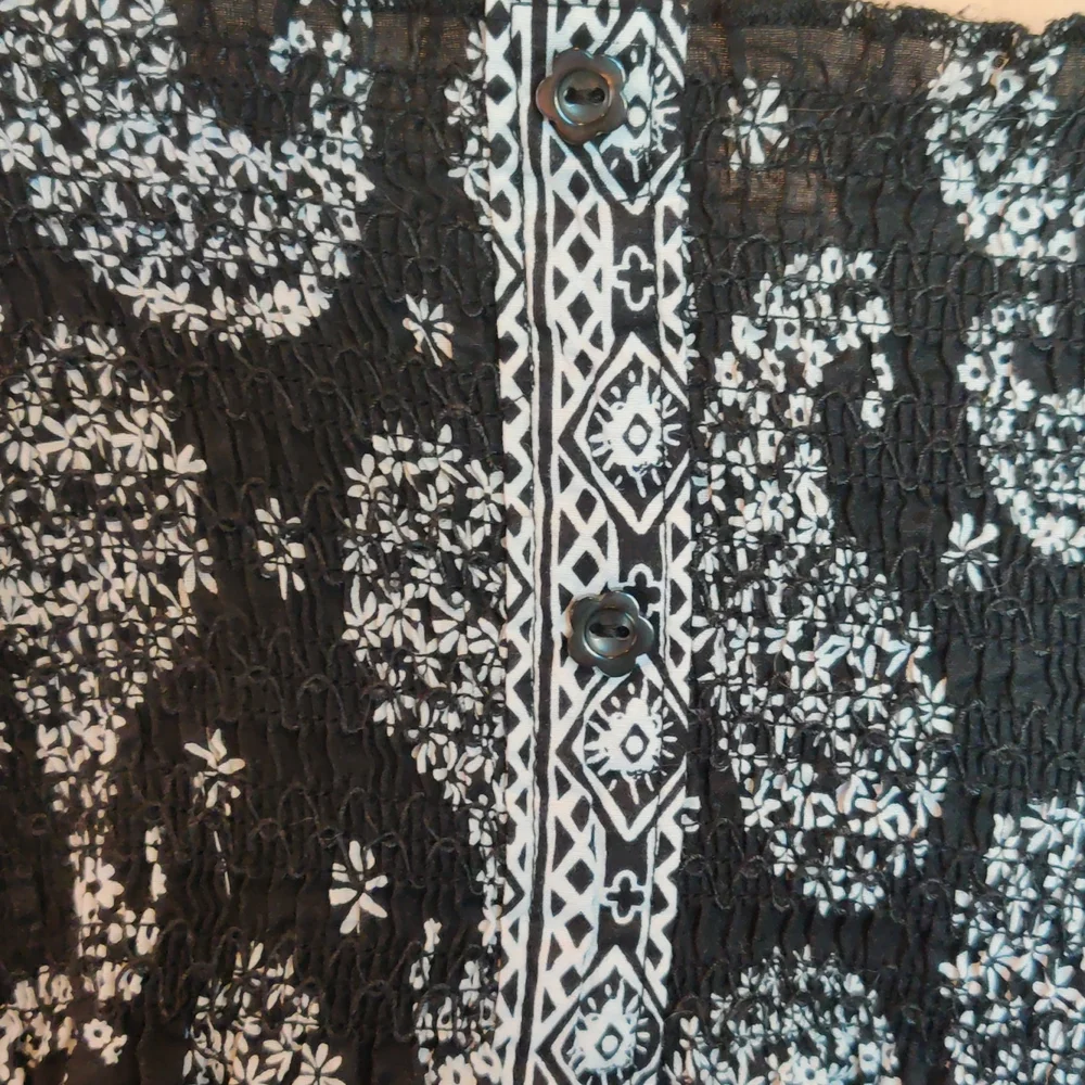 Route 66 Black & White Spaghetti Tank Top - Picture 4 of 7